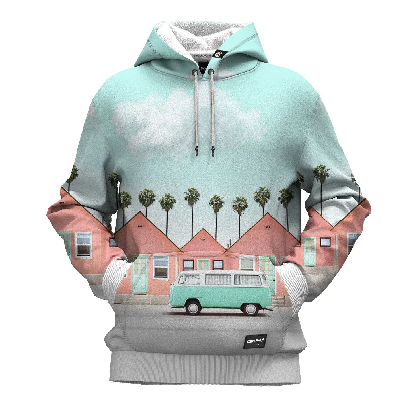 Men's Hoodies with ThumbholesPASTEL ST. Hoodie