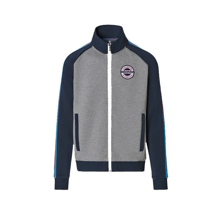 Men's Sweaters with Embroidered DesignsPorsche Men's Track Jacket - Martini Racing