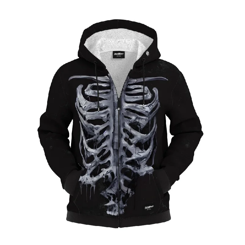 Men's Hoodies with Modern CutsRotten Zip Up Hoodie