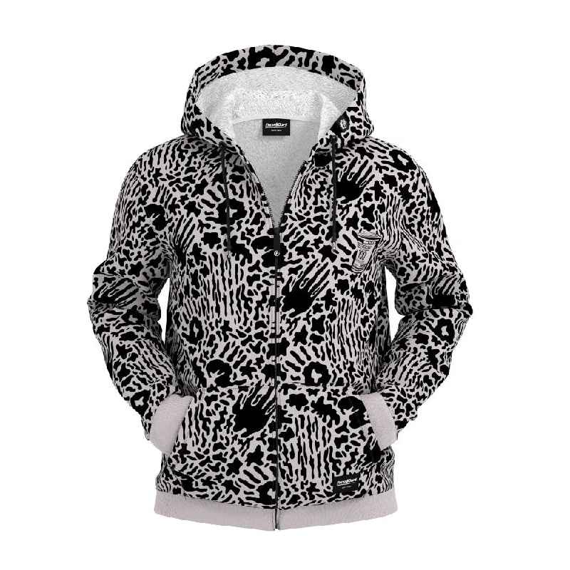 Cool Men's Graphic HoodiesSalty Millionare Zip Up Hoodie