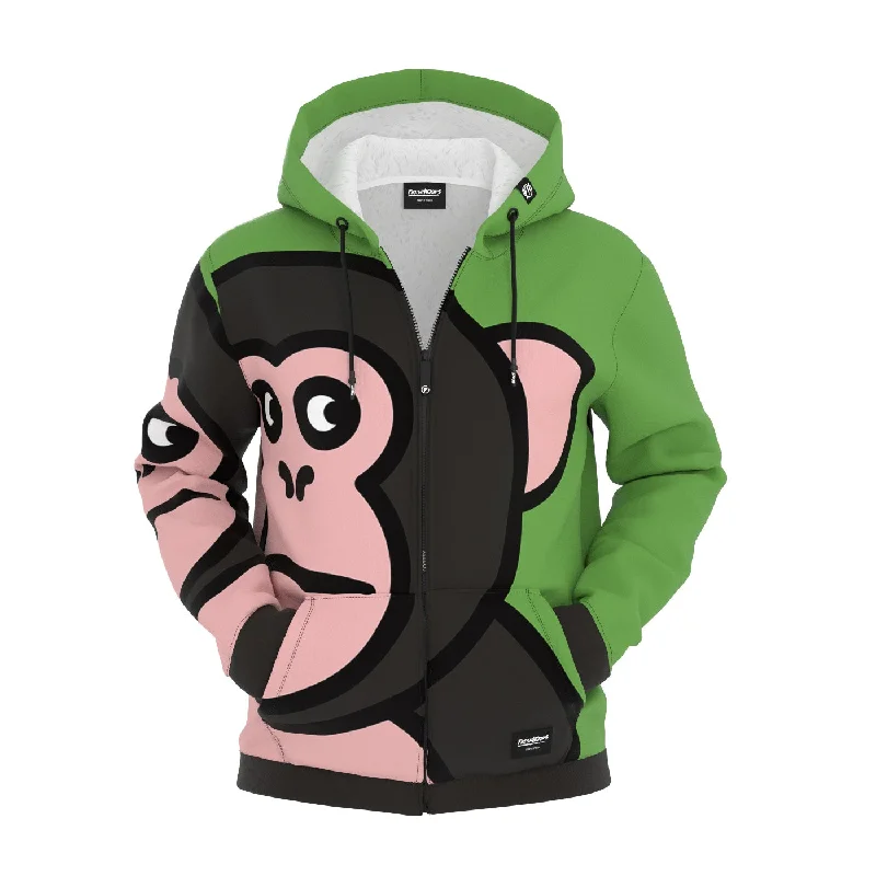 Trendy Men's Patterned HoodiesScimmia Zip Up Hoodie