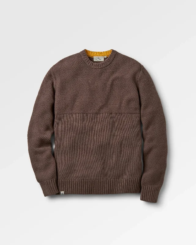 Men's Sweaters with SequinsSwell Knitted Sweater - Coffee