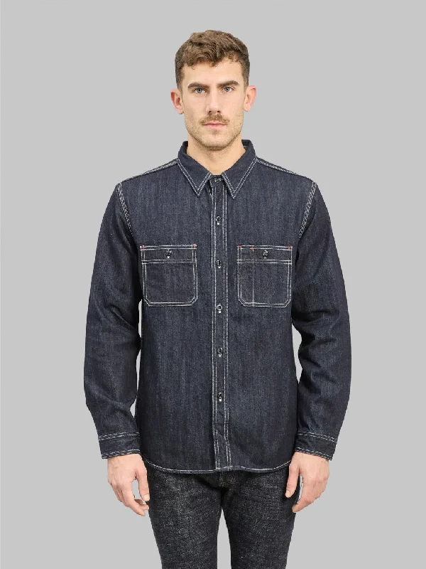 Lightweight Men's Poplin ShirtsThe Flat Head 10oz Denim Work Shirt