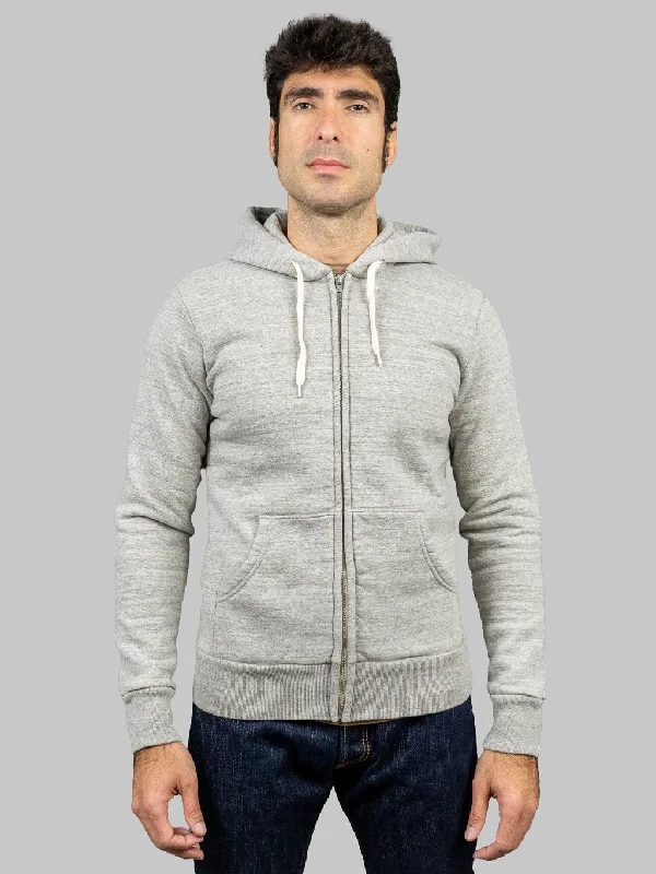 Men's Hoodies for LoungingUES Zip Parka Grey