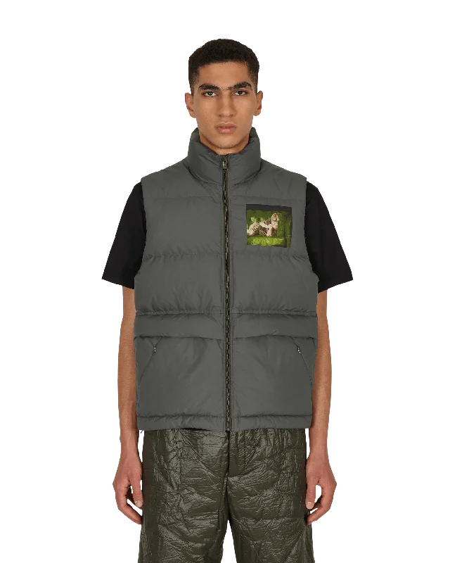 Weather-Resistant Men's CoatsMarkus Åkesson Vest Grey