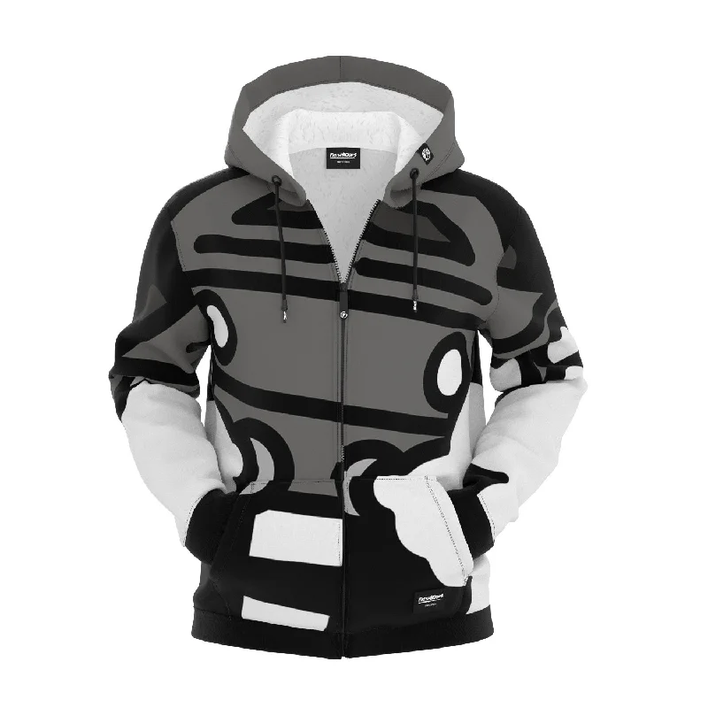 Men's Hoodies for SkiingVroomm Zip Up Hoodie