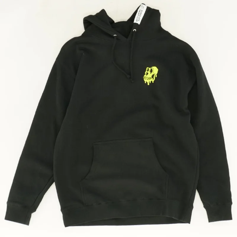 Men's Coats for Casual WearBlack and Yellow Hoodie