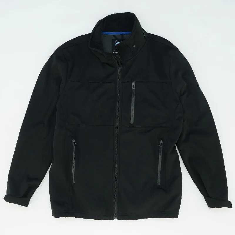 Men's Coats with ButtonsBlack Lightweight Jacket