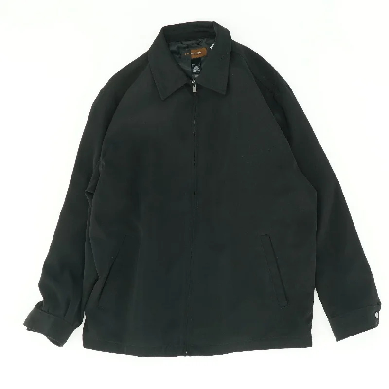 Men's Coats with HoodsBlack Lightweight Jacket