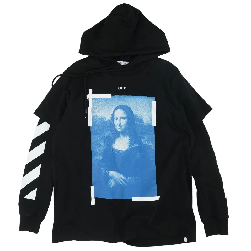 Men's Coats for Every BudgetBlack Mona Lisa Double Hoodie/T-Shirt