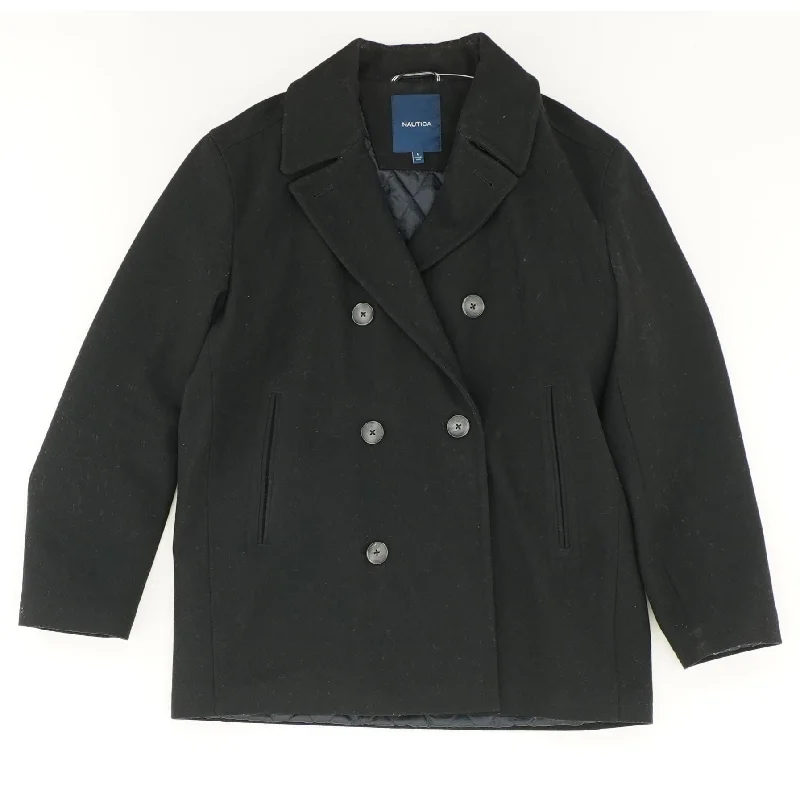 Men's Coats for HikingBlack Peacoat