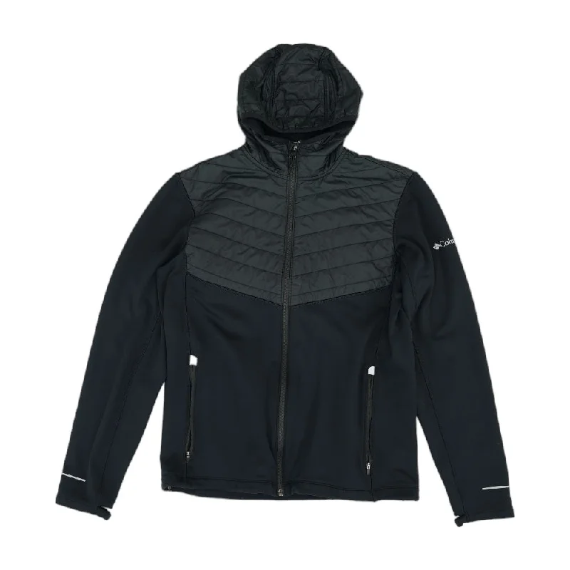 Versatile Men's Pea CoatsBlack Solid Jacket