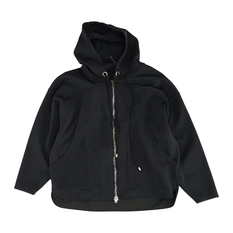 Men's Coats with VentilationBlack Solid Lightweight Jacket