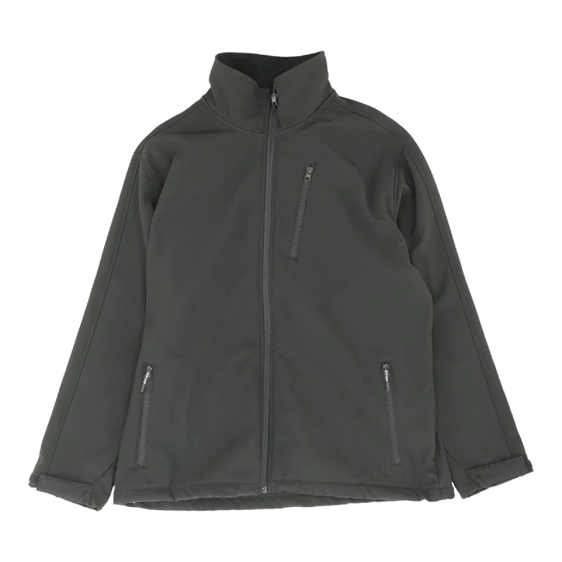 Men's Coats for LayeringBlack Solid Lightweight Jacket