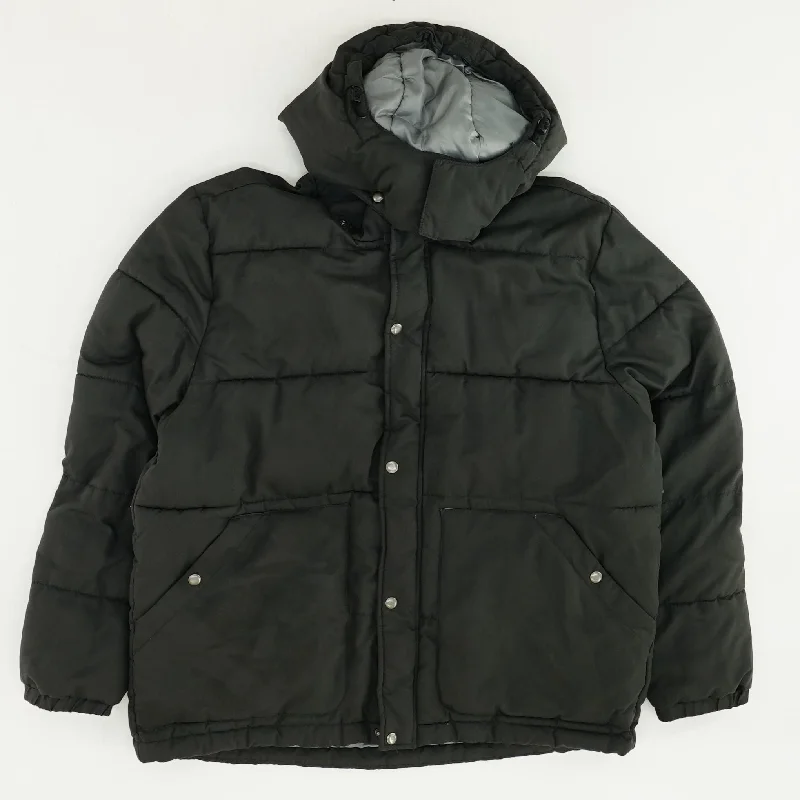 Classic Men's Trench CoatsCharcoal Puffer Jacket