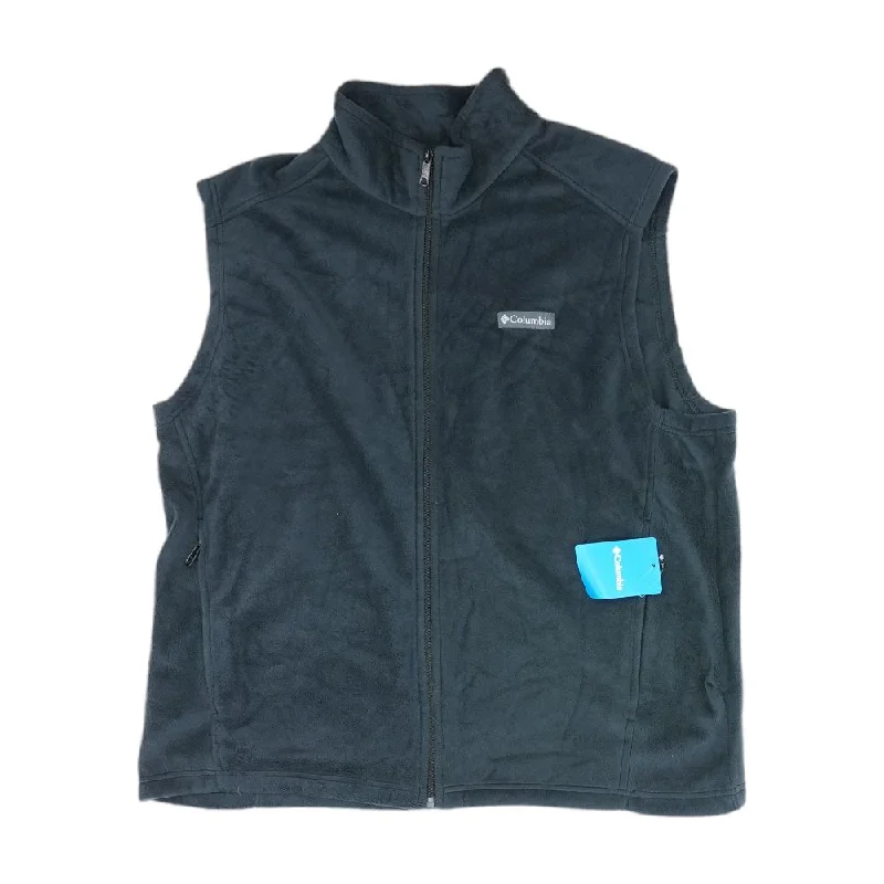 Warm Men's Down JacketsCharcoal Solid Active Vest