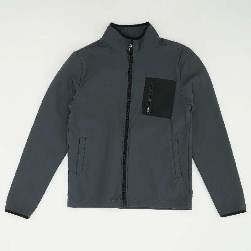 Men's Coats with Wind-Resistant FabricGray Lightweight Jacket