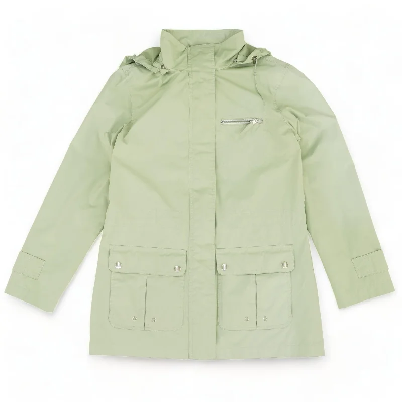 Men's Coats with Chest PocketsGreen Lightweight Jacket