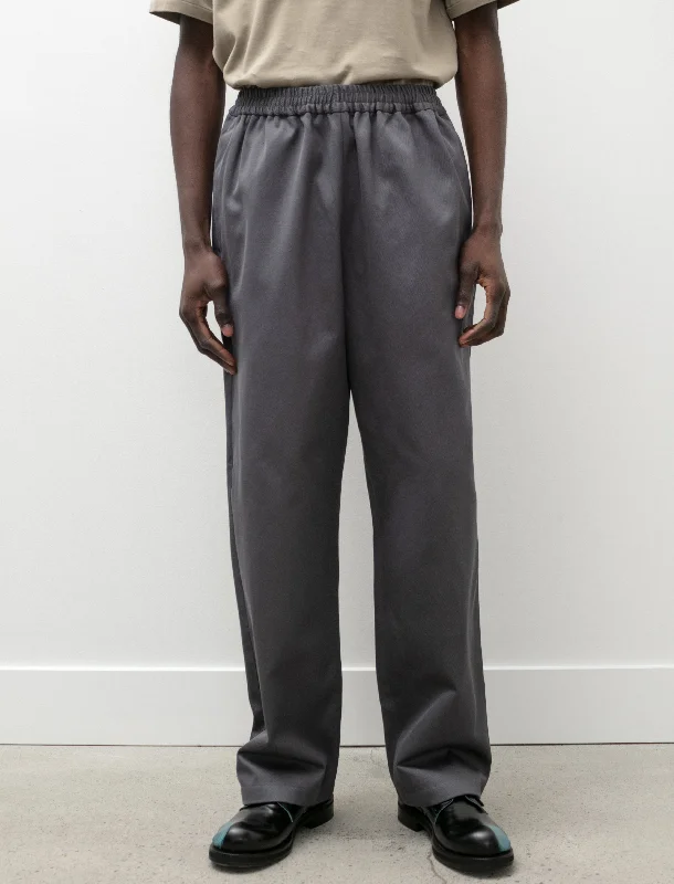 Men's Pants with Patch PocketsElasticated Trousers Graphite