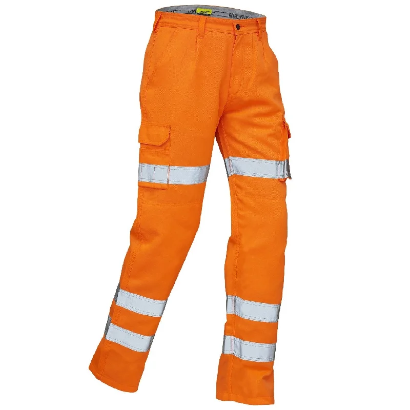 Men's Twill Pants for a Dressy LookCargo Hi-Vis Work Trousers