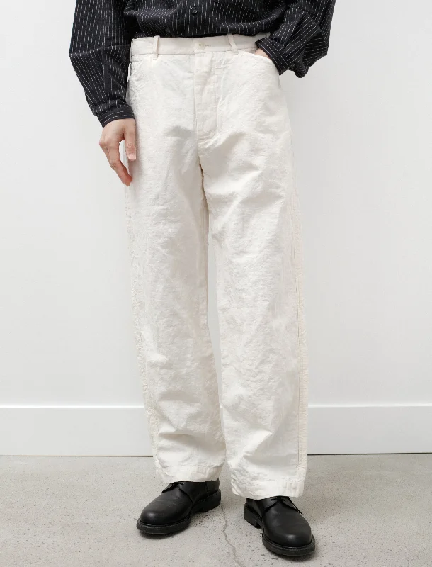 Men's Zippered Pants for SecurityHamnet Pant Porcelain