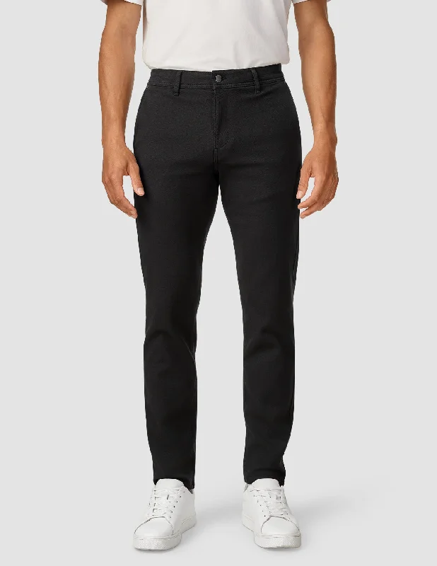 Men's Pants with Belt LoopsClassic Pants Regular Black