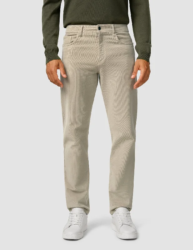 Men's Tapered Pants for a Slimming EffectCorduroy Pants Driftwood