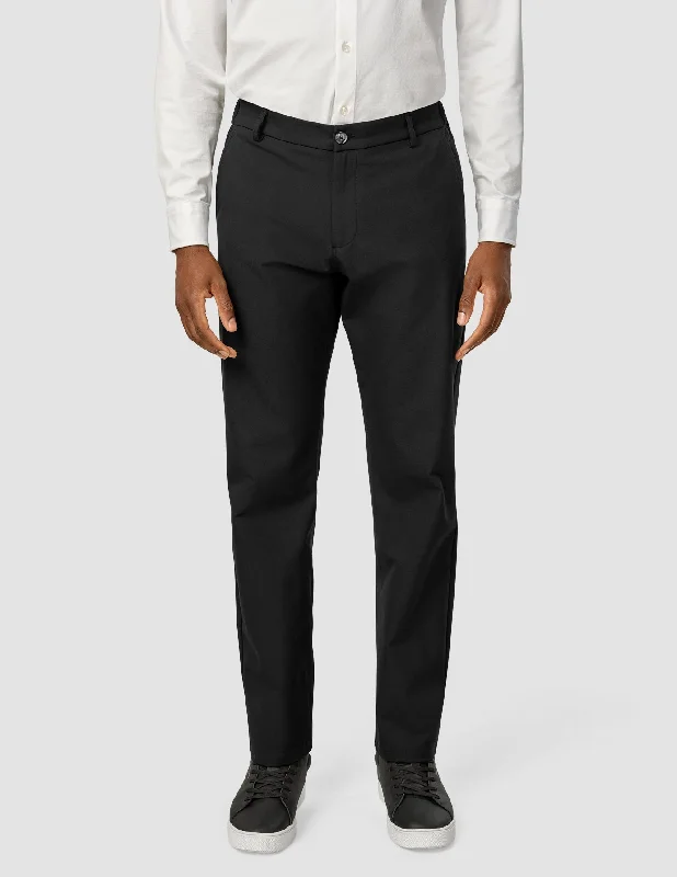 Men's Tailored Pants for a Sharp AppearanceEssential Pants Relaxed Fit Black