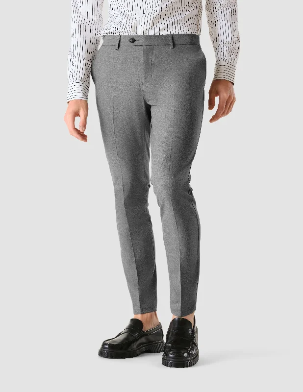 Classic Men's JeansEssential Suit Pants Regular Cloud Grey