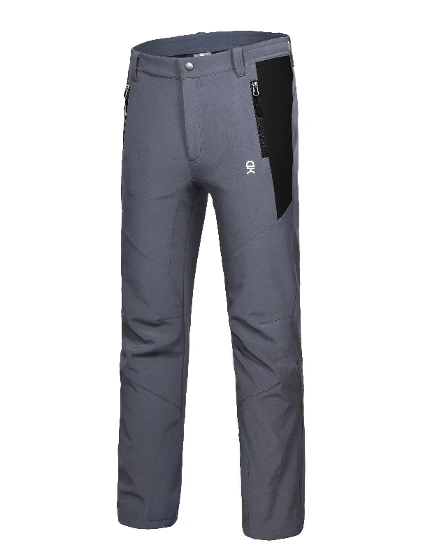 Men's Pants with Elastic CuffsMen's Fleece Lined Ski Snow Pants