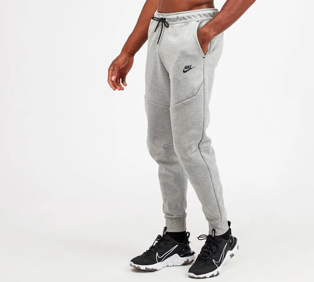 Men's Pants with Contrast WaistbandsMens Nike Tech Fleece Joggers - Grey