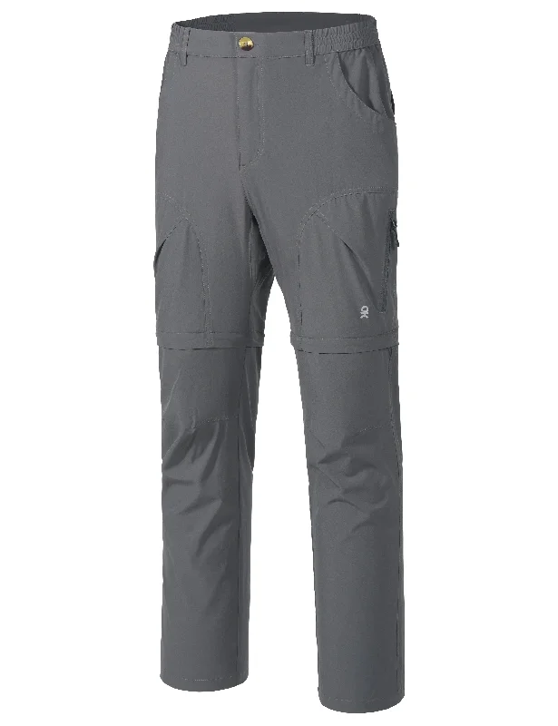 Durable Men's Work PantsMen's Quick Dry Convertible Camping Zip Off Pants