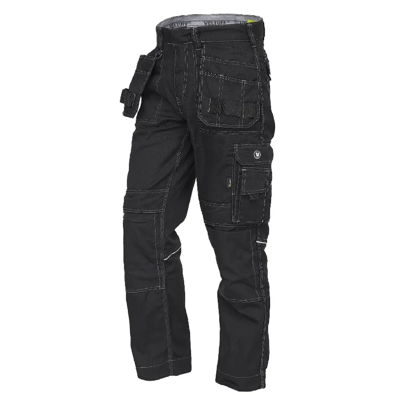 Men's Zippered Pants for SecurityMulti Function Holster Pocket Trousers