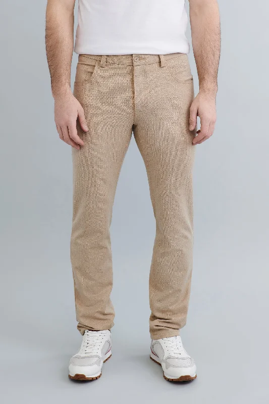 Men's Unique and Designer Bottom Wear for a Statement LookPantalon 5 poches coupe régulière - Homme