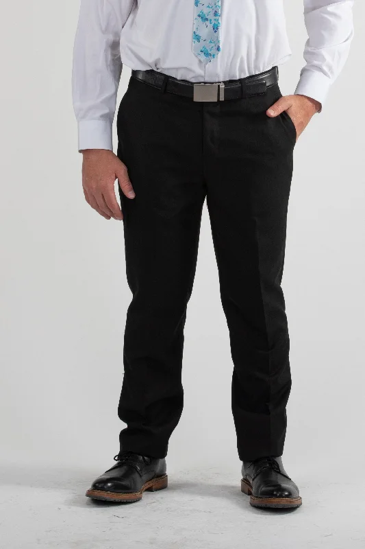 Men's Unique and Designer Bottom Wear for a Statement LookSignature Suit Pant Slim Fit / Black