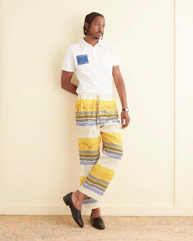 Men's Pants with Logo EmbossmentsSunset Stripe Pajama Pants